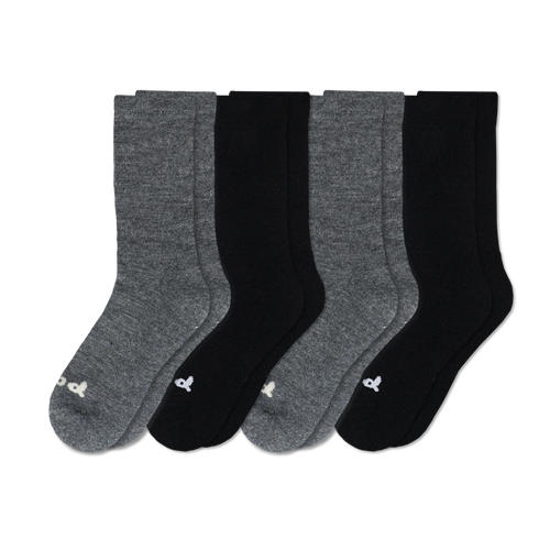 4 Pack - Women's Crew Pacas Socks