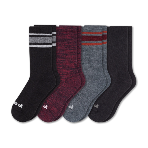 4 Pack - Men's Crew Pacas Socks