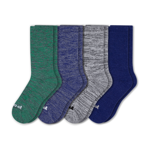 4 Pack - Men's Crew Pacas Socks