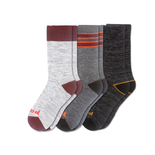 3 Pack - Men's Crew Pacas Socks