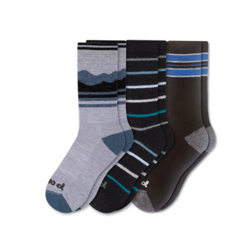 3 Pack - Men's Crew Pacas Socks