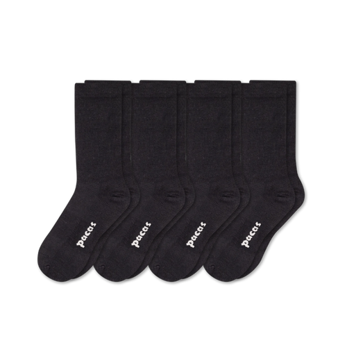 4 Pack - Women's Light-Weight Crew Pacas Socks