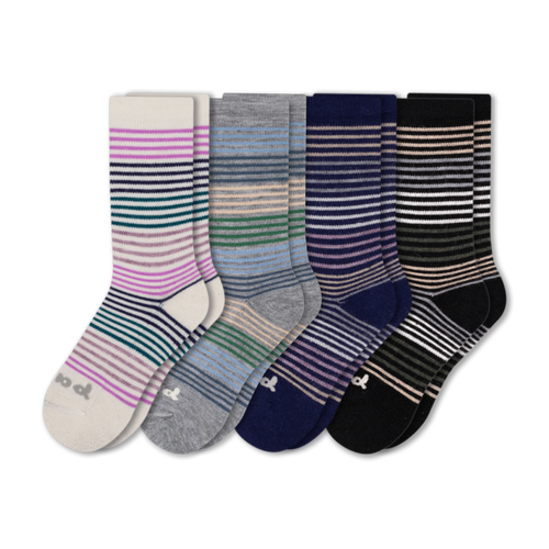 4 Pack - Women's Crew Pacas Socks