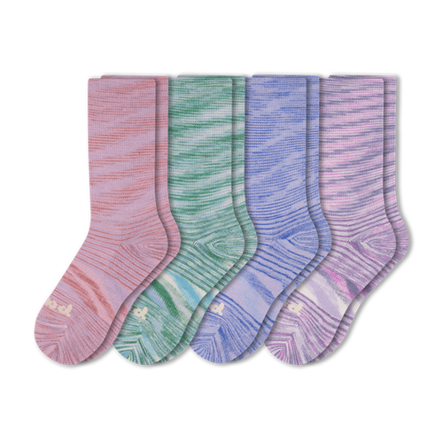 4 Pack - Women's Crew Pacas Socks